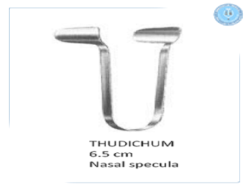 Thudichum  retractor (Nasal specula ) 6.5cm,fig مباعدانف صغير  انجليزي SNAA