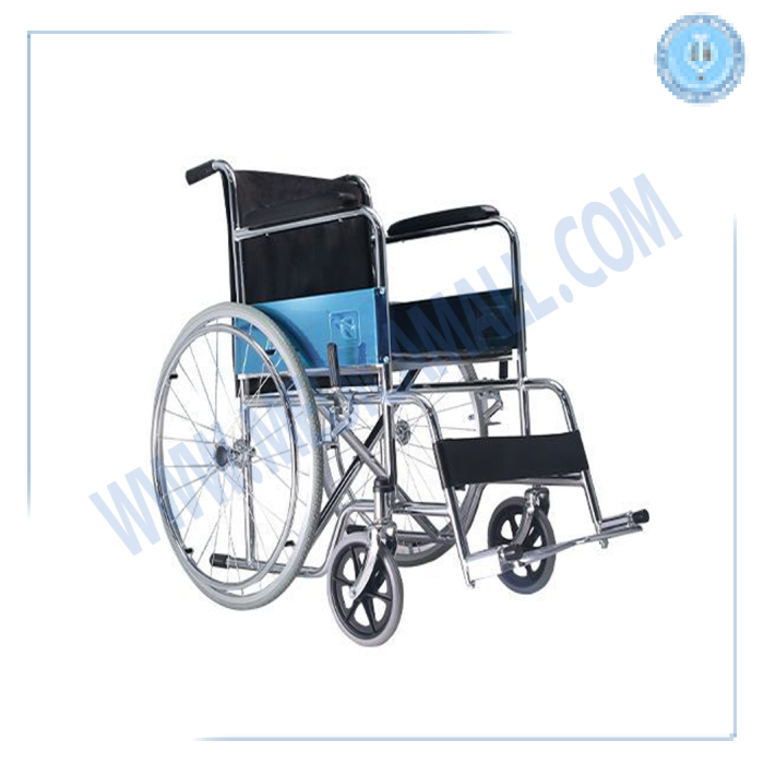كرسي نقل مريض  wheelchair مستورد خفيف متين ويمكن طيه وحمله بسهولة