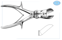 قراضة عظام Stille-Liston Bone Cutting Fcps angled 27cm, S/S