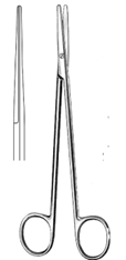 مقص متزنبوم  مستقيم باكستاني Metzenbaum  Scissors str 20 cm, S/S