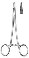 Barraquer Needle Holder 14 cm  ماسك ابر انجليزي SNAA