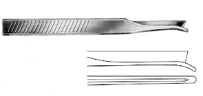 Silver (Frenchay) Nasal Chisel straight  18cm, S/S تشيزل  قاطع عظام الانف ( جارد استيتوم ) مستقيم 18 سم انجليزي SNAA