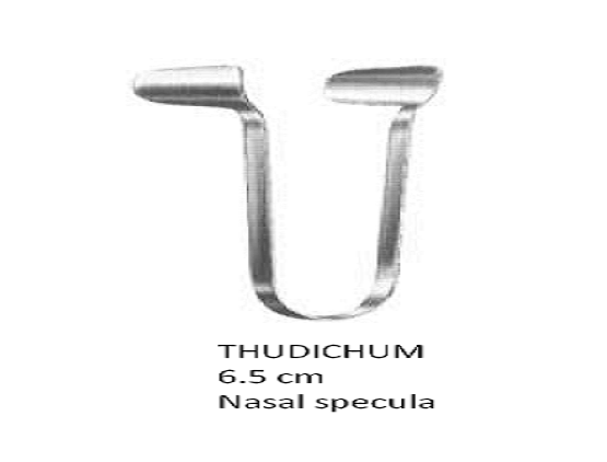 Thudichum  retractor (Nasal specula ) 6.5cm,fig مباعدانف صغير  انجليزي SNAA