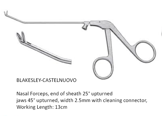 Blackselly Castelnuovo  Nasal forceps  working length 13cm جفت انفي بليكسلي انجليزي  SNAA