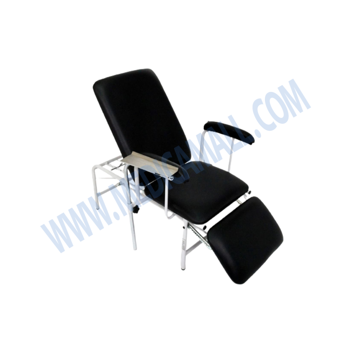 كرسي مريض اسود 2حركة متعدد الاستخداماتMulti functional chair