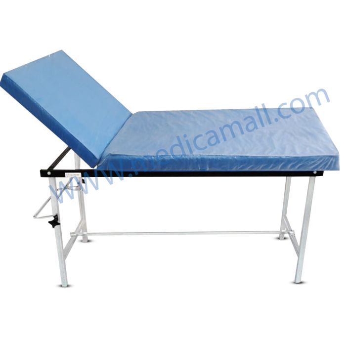  سرير كشف نيكل بدعامة ( شيزلونج ) Patient Examination Bed