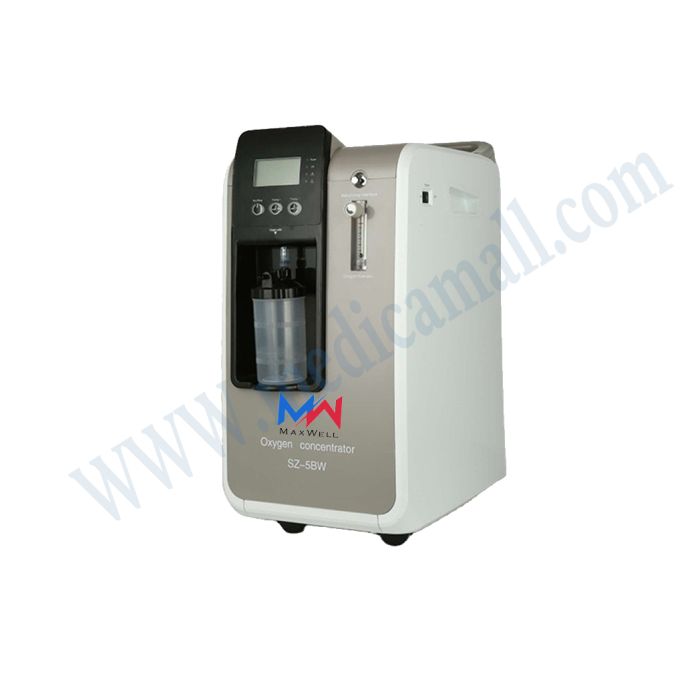مولد اكسجين 5لتر ماكس ويل مزود بمخرج نيبولايزر Oxygen Concentrator MAXWELL (5L) with Inbuilt Nebulizer (SZ-5BW)