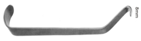 Mandibular Channel Retractor 8mm, 17cm, S/S مباعد لعظام الفك الخلفى 8 مم طول 16 سم  انجليزي SNAA