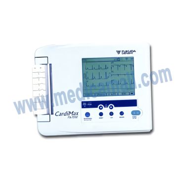 3channels CardiMax FX-7202 Electrocardiograph  Touch Screen  3/6/12 Lead ECG Display